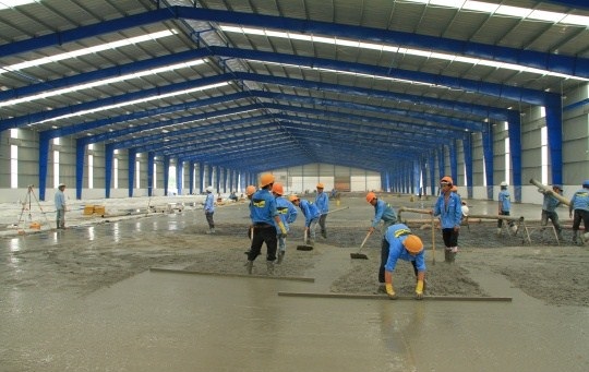 Epoxy paint construction service