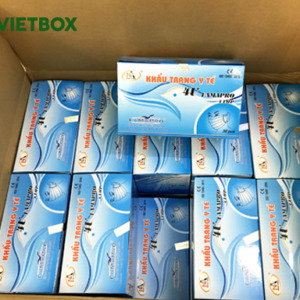 Cardboard mask box