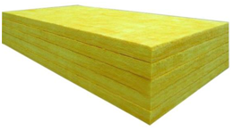 Glasswool panel