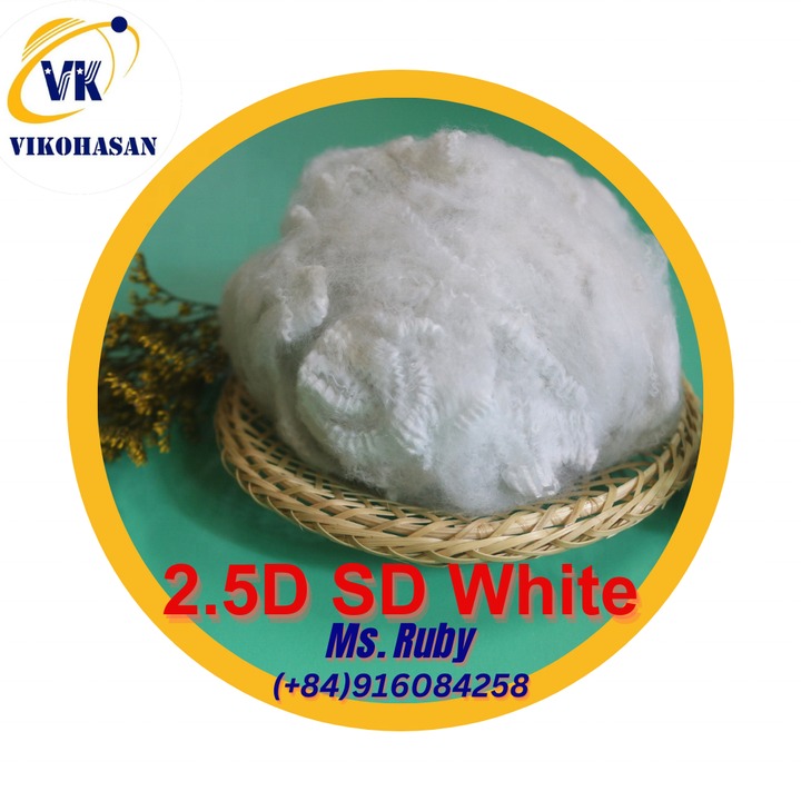 Microfiber 2.5D SD white