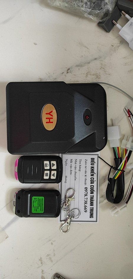 Roller gate opener remote
