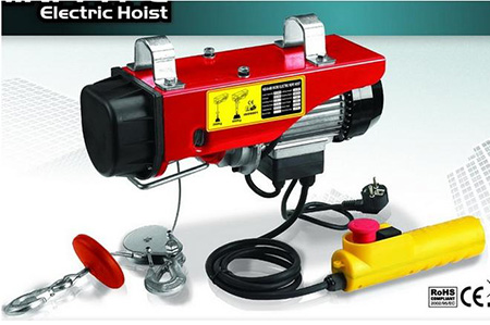 Electric hoist motor
