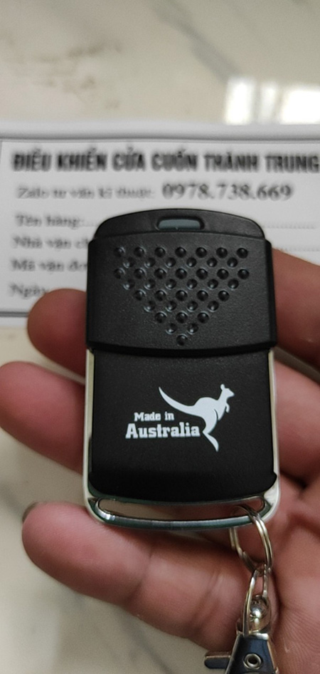 Roller gate opener remote