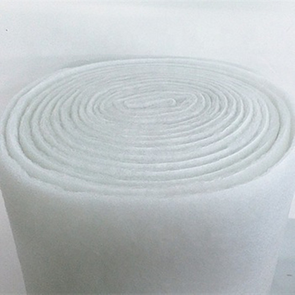Fiberfill sheet for water filter, air filter, dust filter