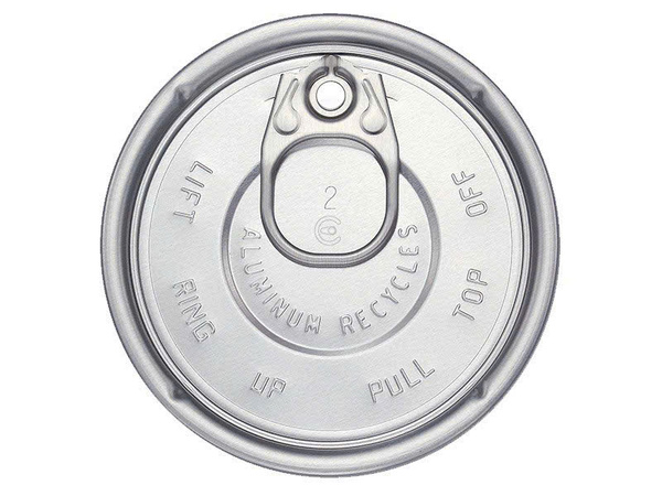Metal tin can lids