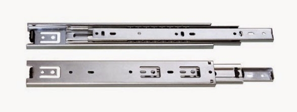 3-tier sliding rails