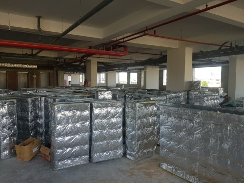 Supply and installation of fireproof air duct