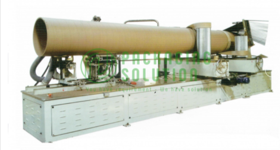 Paper tube winding machine