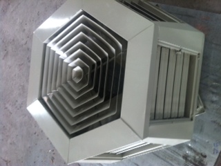 7-direction louver