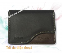 Black leather wallet