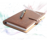 Leather notebook