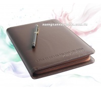 Leather notebook