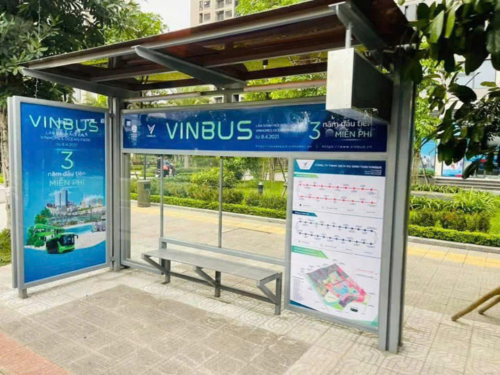 VinBus Electric Bus Station Roofing Panels