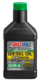 0W-40 Max-Duty Synthetic Diesel Oil