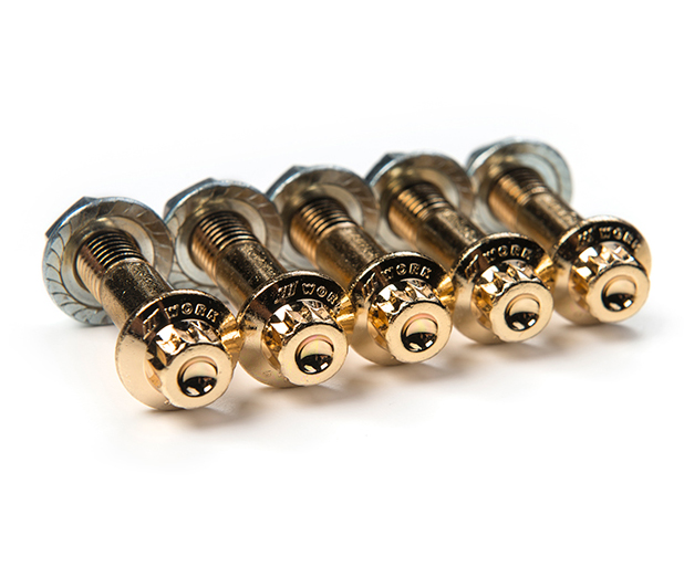 8mm Gold Work Assembly Bolts
