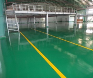Epoxy flooring paint