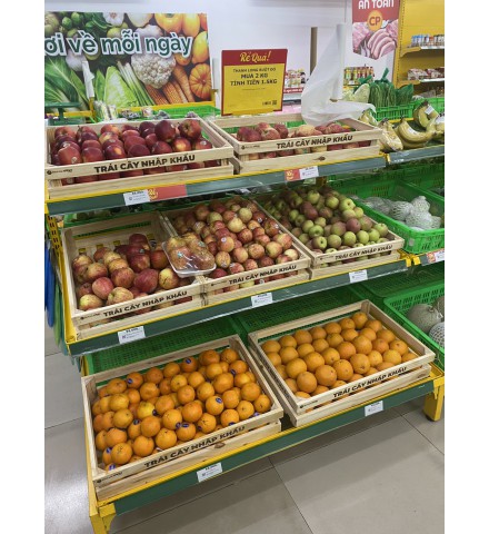 Wooden fruit tray