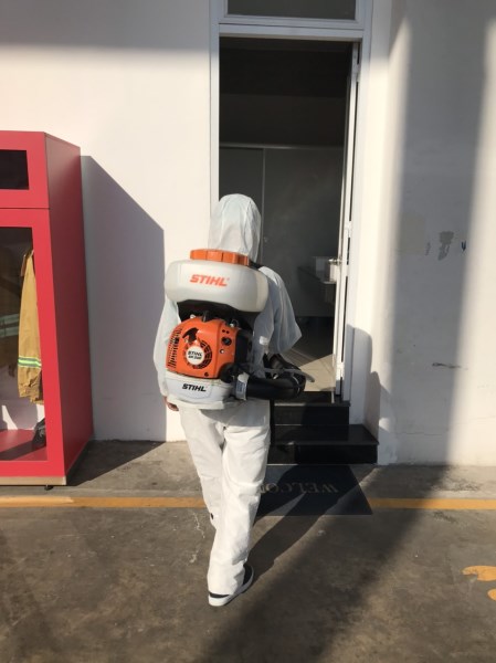 Disinfectant spraying services
