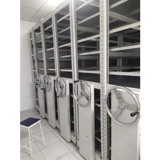 6-Tier mobile shelving rack