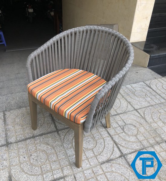 Poly rattan coffee chair