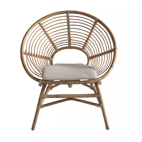 Bamboo and rattan chair
