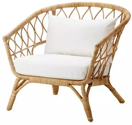 Bamboo and rattan chair