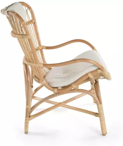 Bamboo and rattan chair
