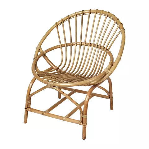 Bamboo and rattan chair