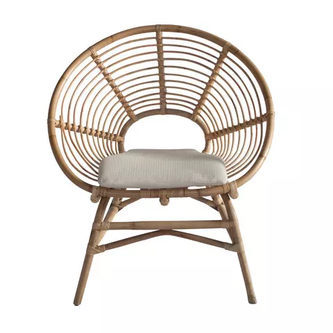Bamboo and rattan chair