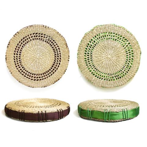 Bamboo and rattan pillow