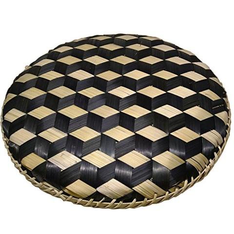 Bamboo and rattan basket