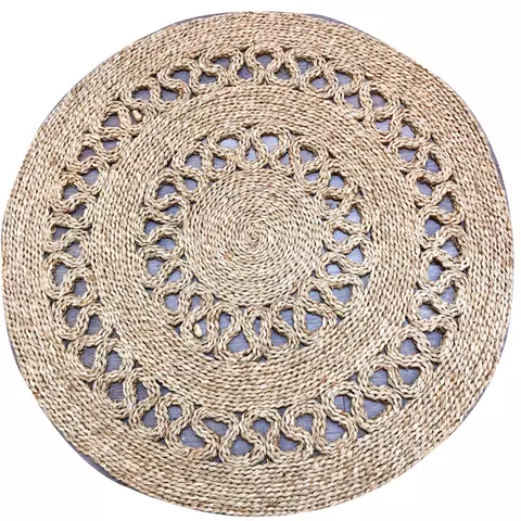 Bamboo and rattan carpet