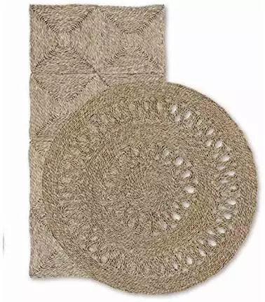 Bamboo and rattan carpet