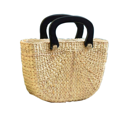 Bamboo and rattan handbag