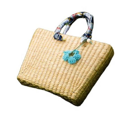 Bamboo and rattan handbag