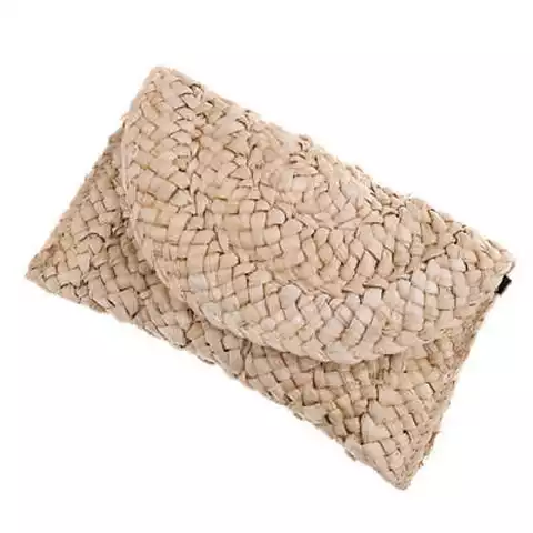 Bamboo and rattan wallet