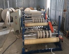 Production of paper tubes