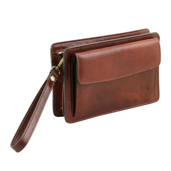 Mens leather briefcase