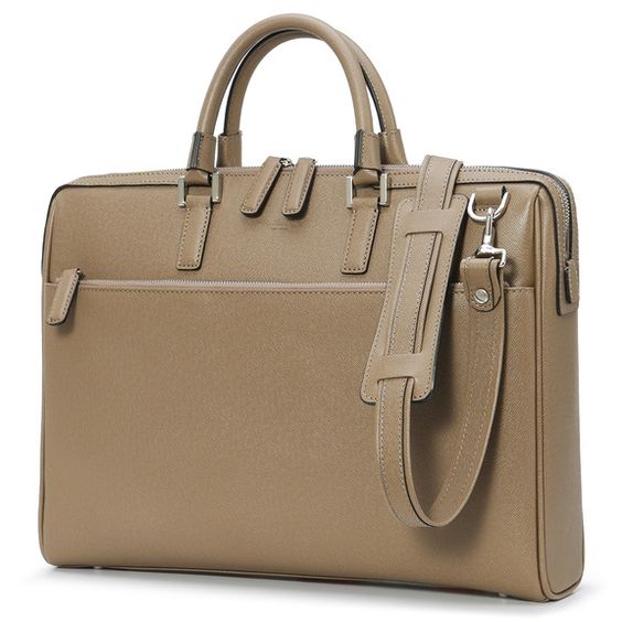 Mens leather briefcase