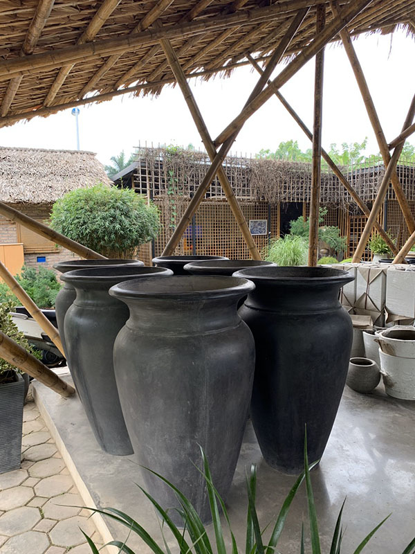 GRC planter - Glass-fiber reinforced concrete planter
