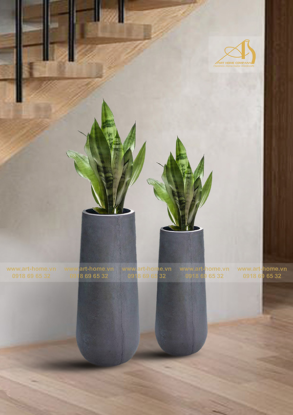 GRC planter - Glass-fiber reinforced concrete planter