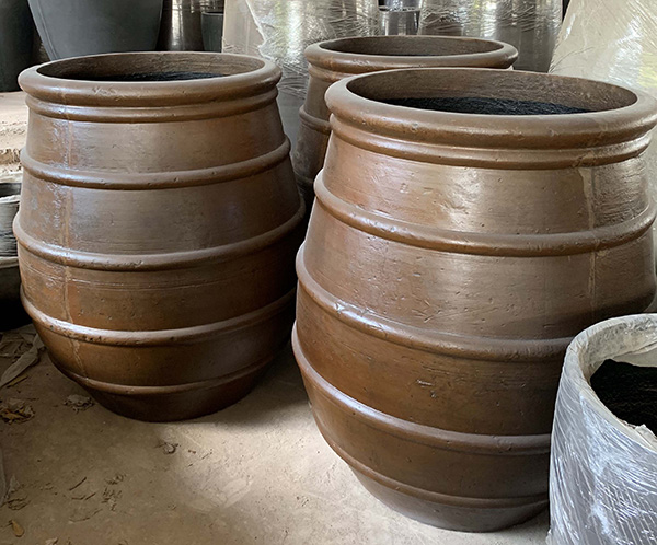 GRC planter - Glass-fiber reinforced concrete planter