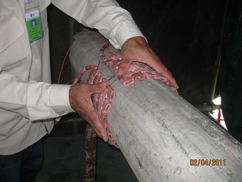 Drying and bending refractory materials