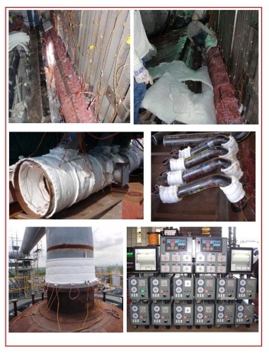 Heat treatment of welds