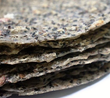 Coconut sesame pancake