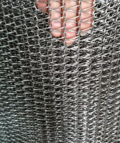 Stainless steel mesh belt conveyor