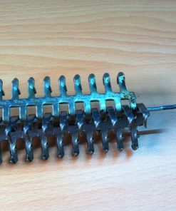Conveyor fastener steel belt lacing