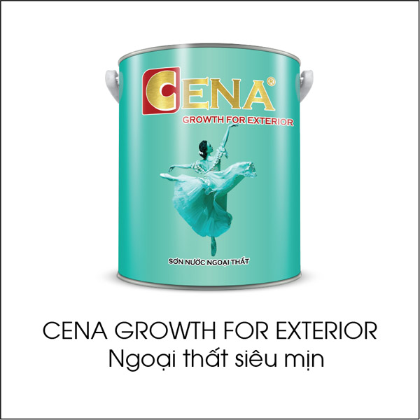 Cena Growth for Exterior: Super smooth exterior paint