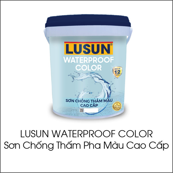 Lusun Waterproof Color: Premium colored waterproof paint