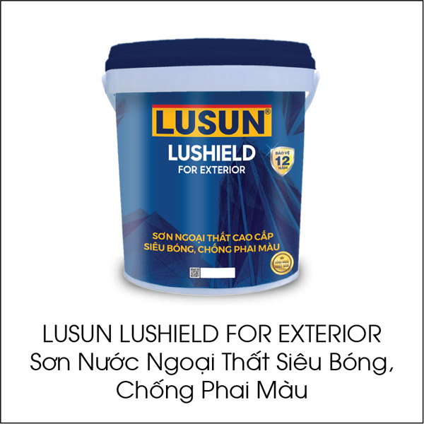 Lusun Lushield for Exterior: Ultra-glossy exterior paint